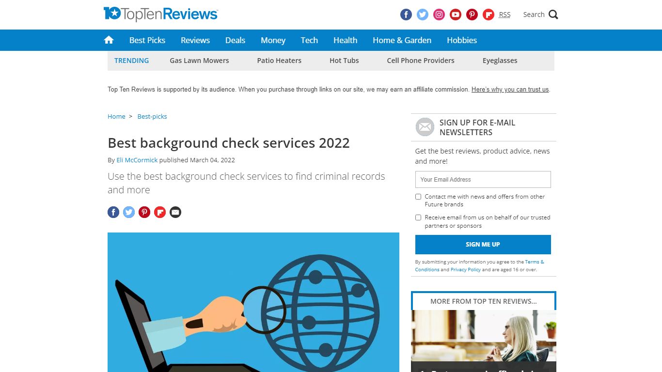 Best Background Check Services 2022 | Top Ten Reviews